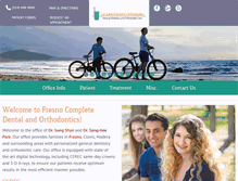 Tablet Screenshot of myfresnodentist.net